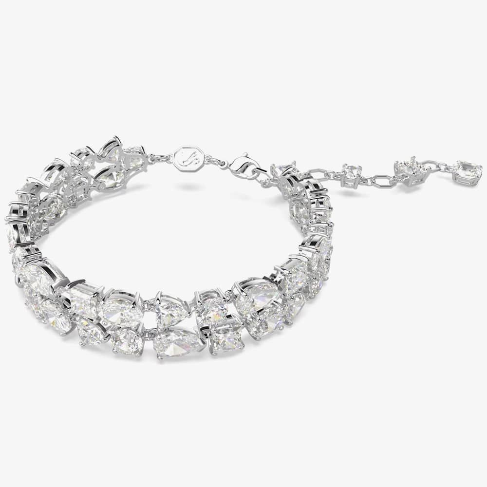 Swarovski 5669927 Mesmera Mixed Cut Double Row Bracelet - thbaker 