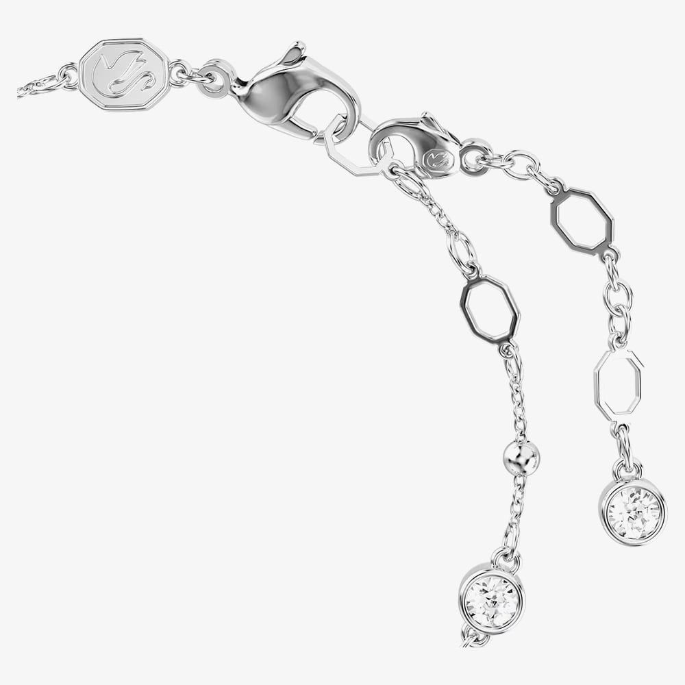 Swarovski 5696079 Imber Round Cut Rhodium Plated Crystal Bracelet 