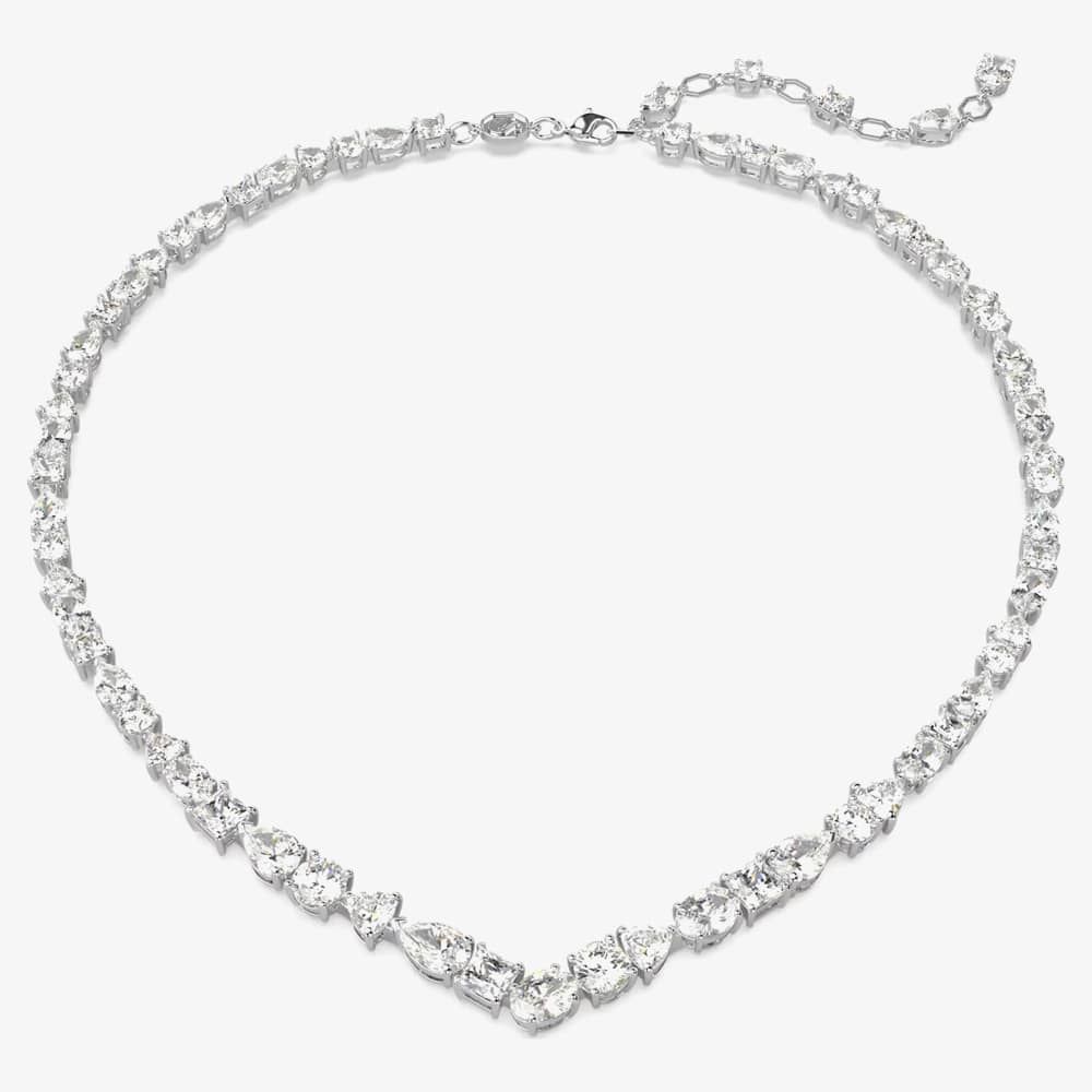 Swarovski 5665242 Mesmera Mixed Cut Tennis Necklace - thbaker.co.uk
