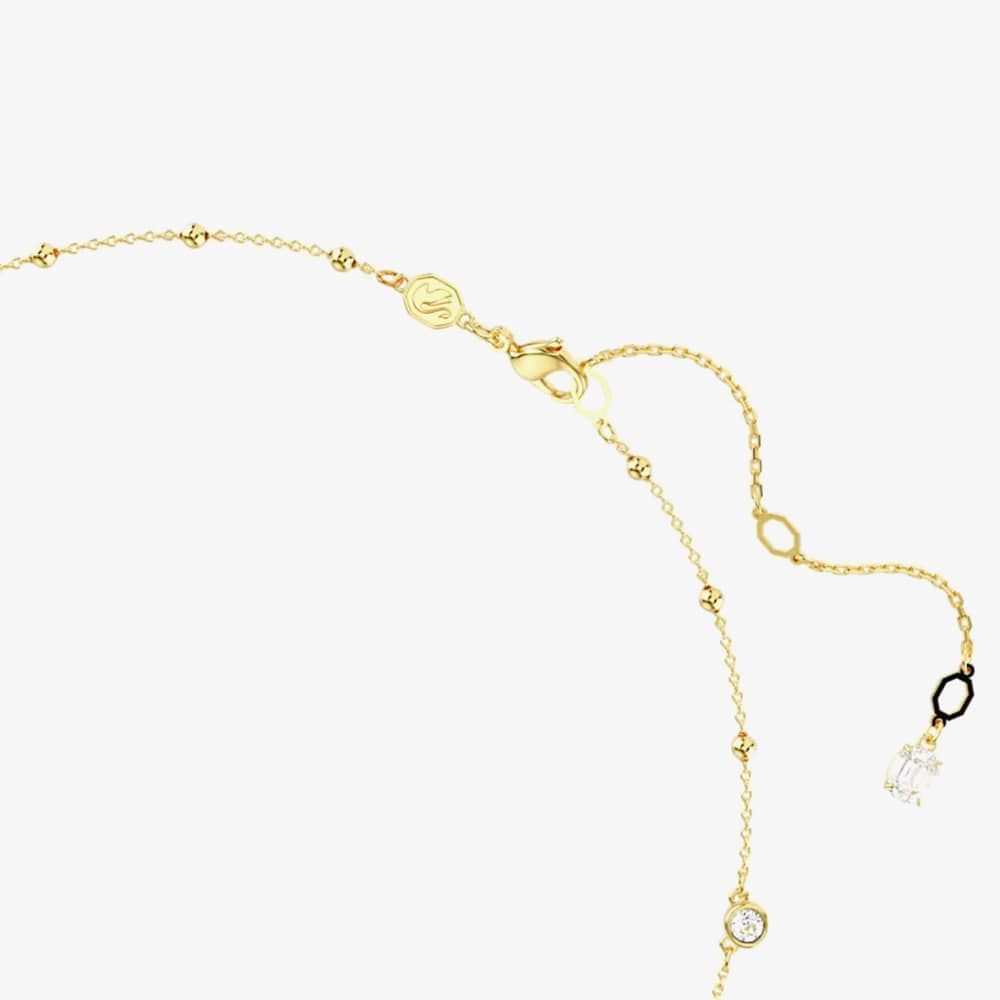 Swarovski 5680090 Imber Gold Plated Scattered Necklace - thbaker.co.uk