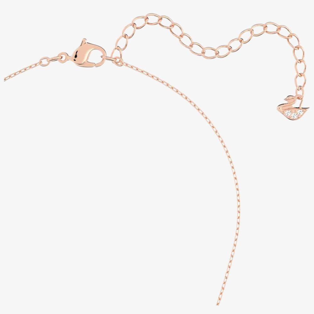 Swarovski 5518865 Infinity Heart White Crystal Necklace - thbaker 