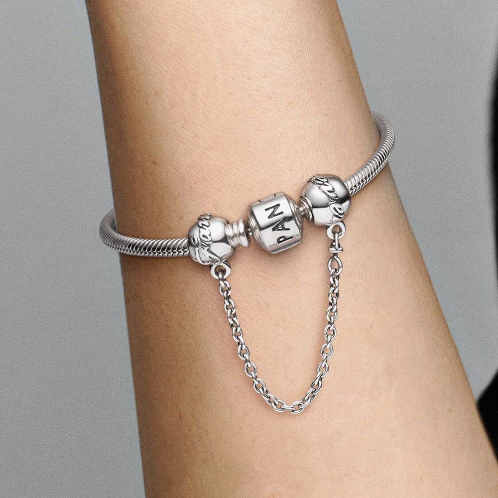 PANDORA 791788-05 Silver Family Forever 5cm Safety Chain thbaker