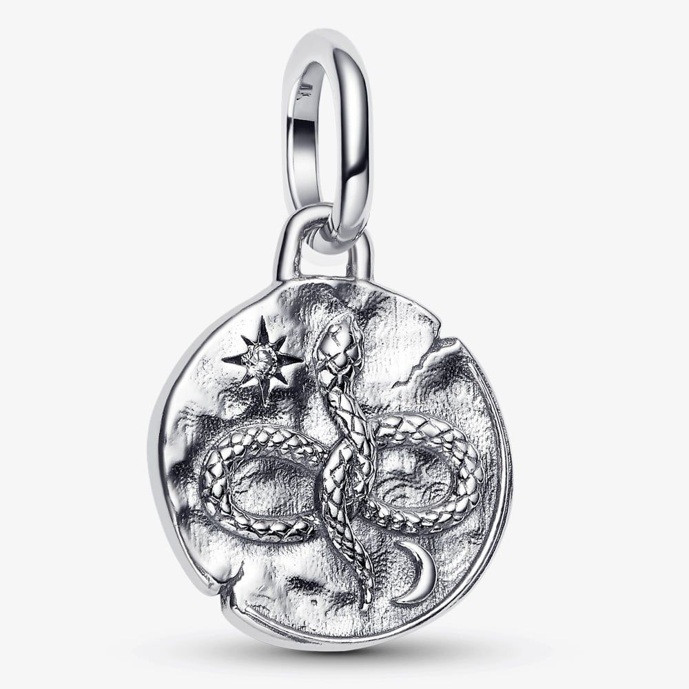 PANDORA 793976C01 Sterling Silver Cubic Zirconia Infinity Snake ...