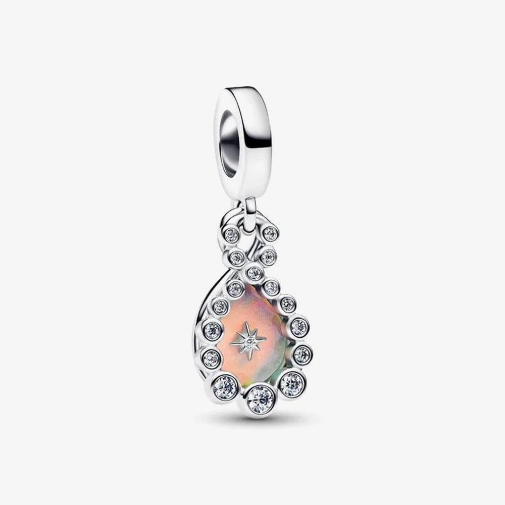 PANDORA 794251C01 Opalescent Infinity Double Dangle Charm - thbaker.co.uk