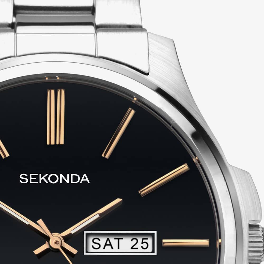 Sekonda 1097 Black Dial Mens Watch - thbaker.co.uk 