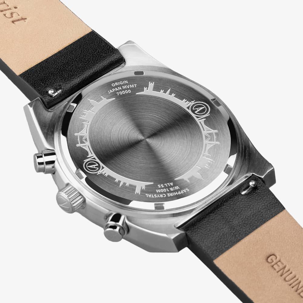 Accurist 70000 Origin Chronograph Black Dial Mens Watch thbaker