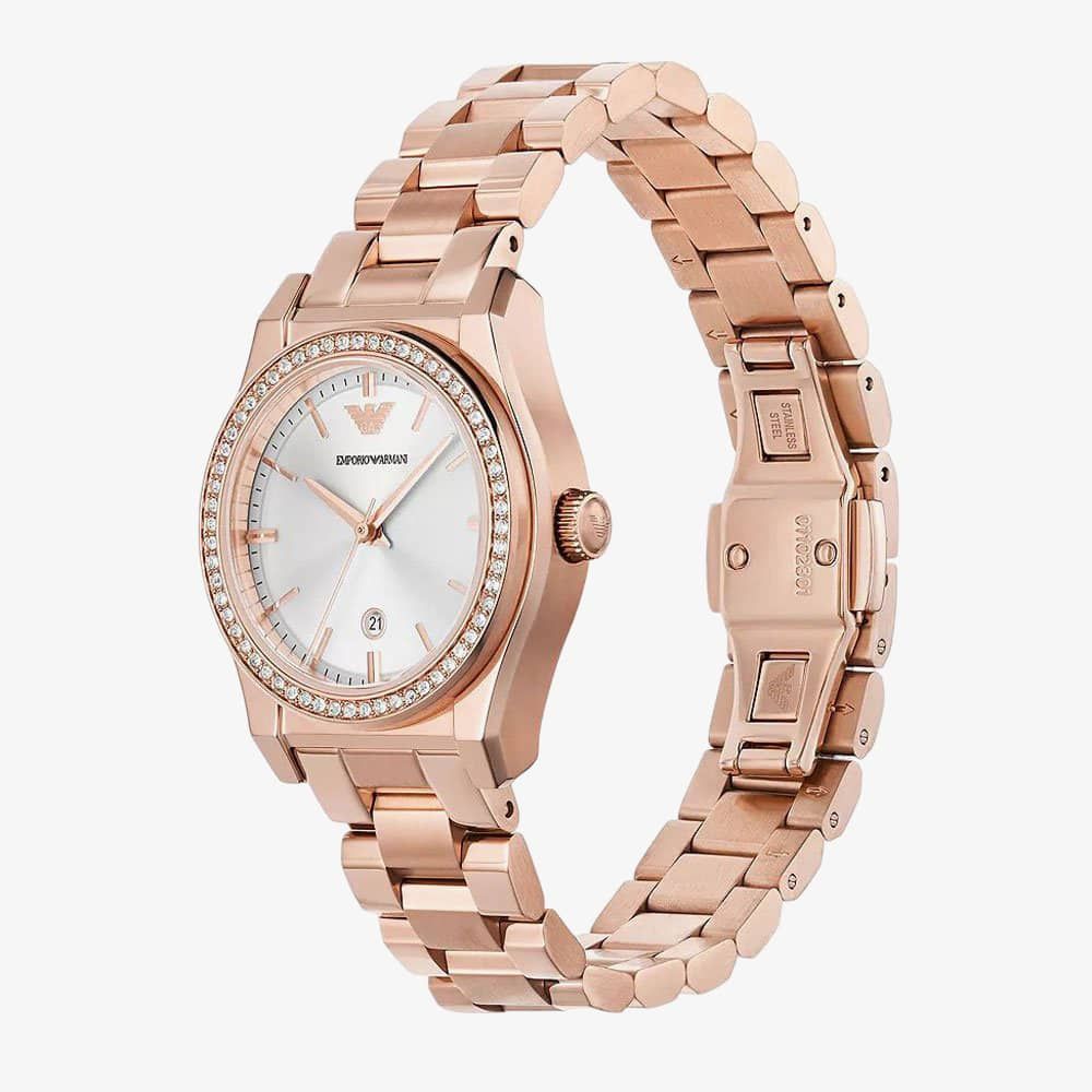 Emporio Armani AR11558 Federica Silver Ladies Watch