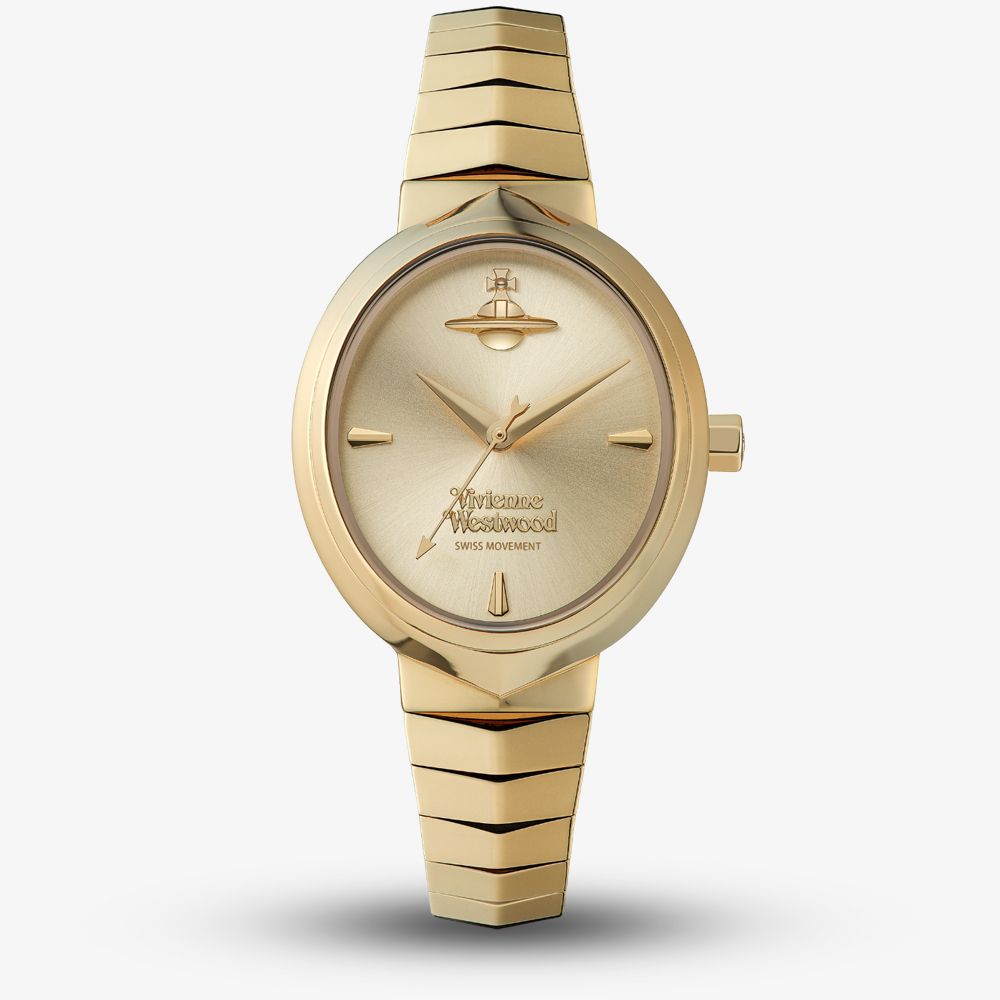 Vivienne Westwood VV314GDGD Ladies Armour Gold Watch