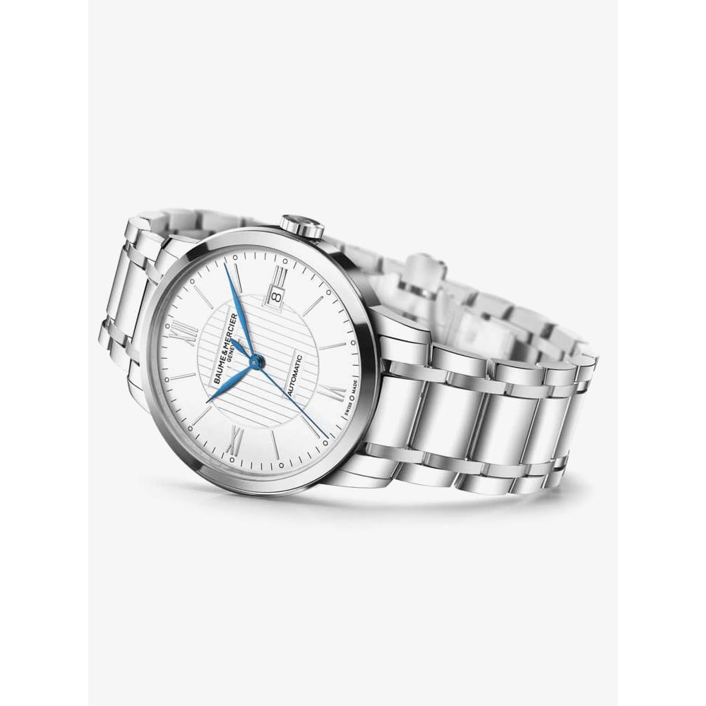Ex Display: Baume Mercier 10215 Classima White Dial Mens Watch