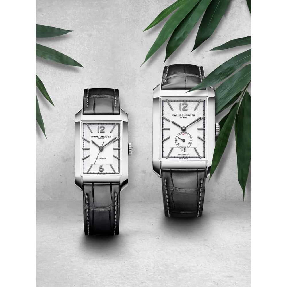 Baume Mercier 10528 Hampton Silver Dial Mens Watch