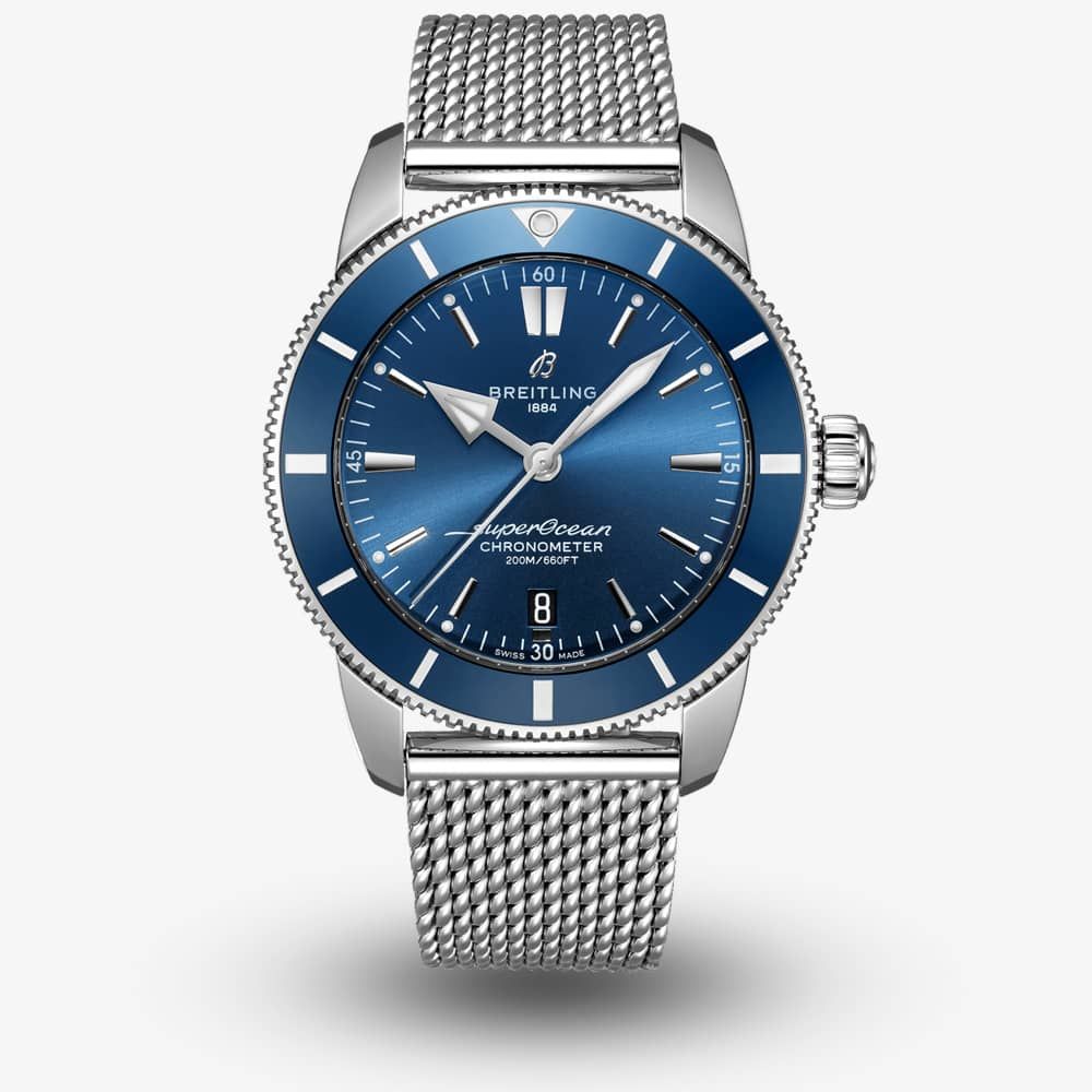 Breitling AB2030161C1A1 Superocean Blue Mens Watch