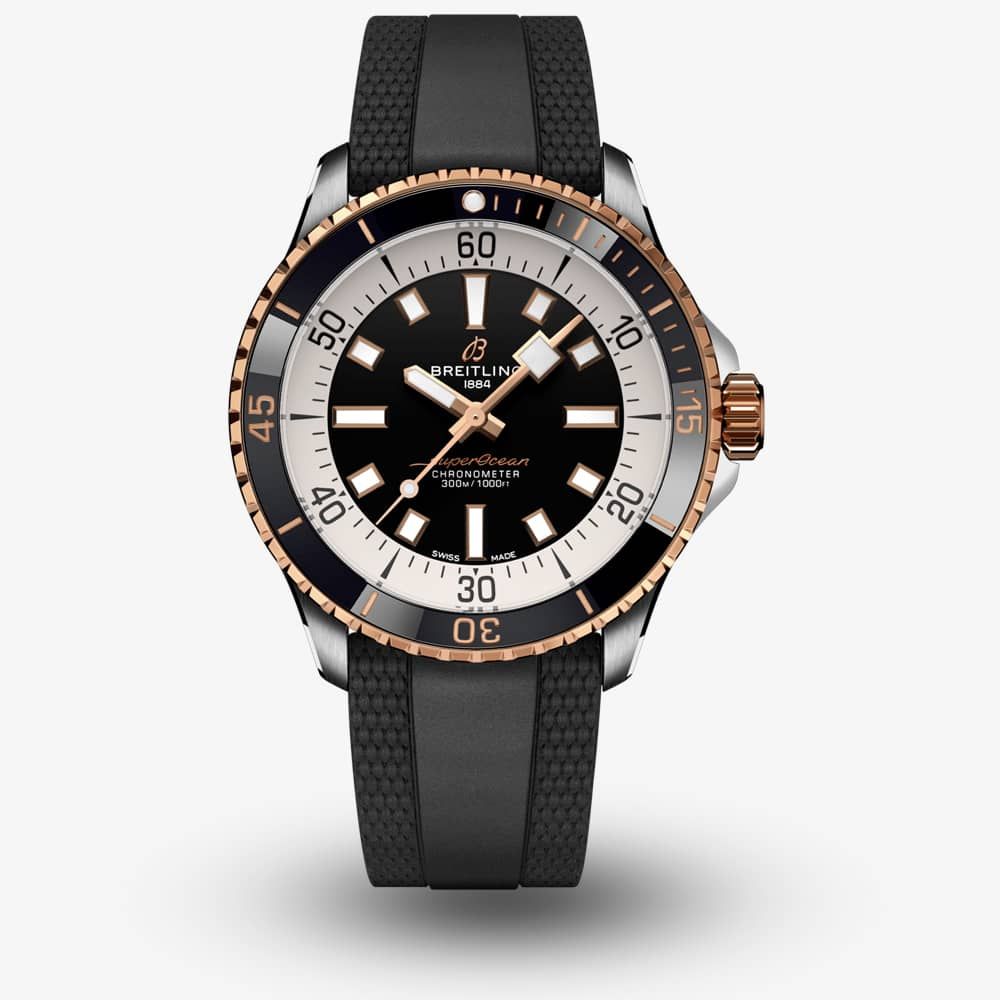 Breitling U17375211B1S1 Superocean Black Mens Watch - thbaker.co.uk
