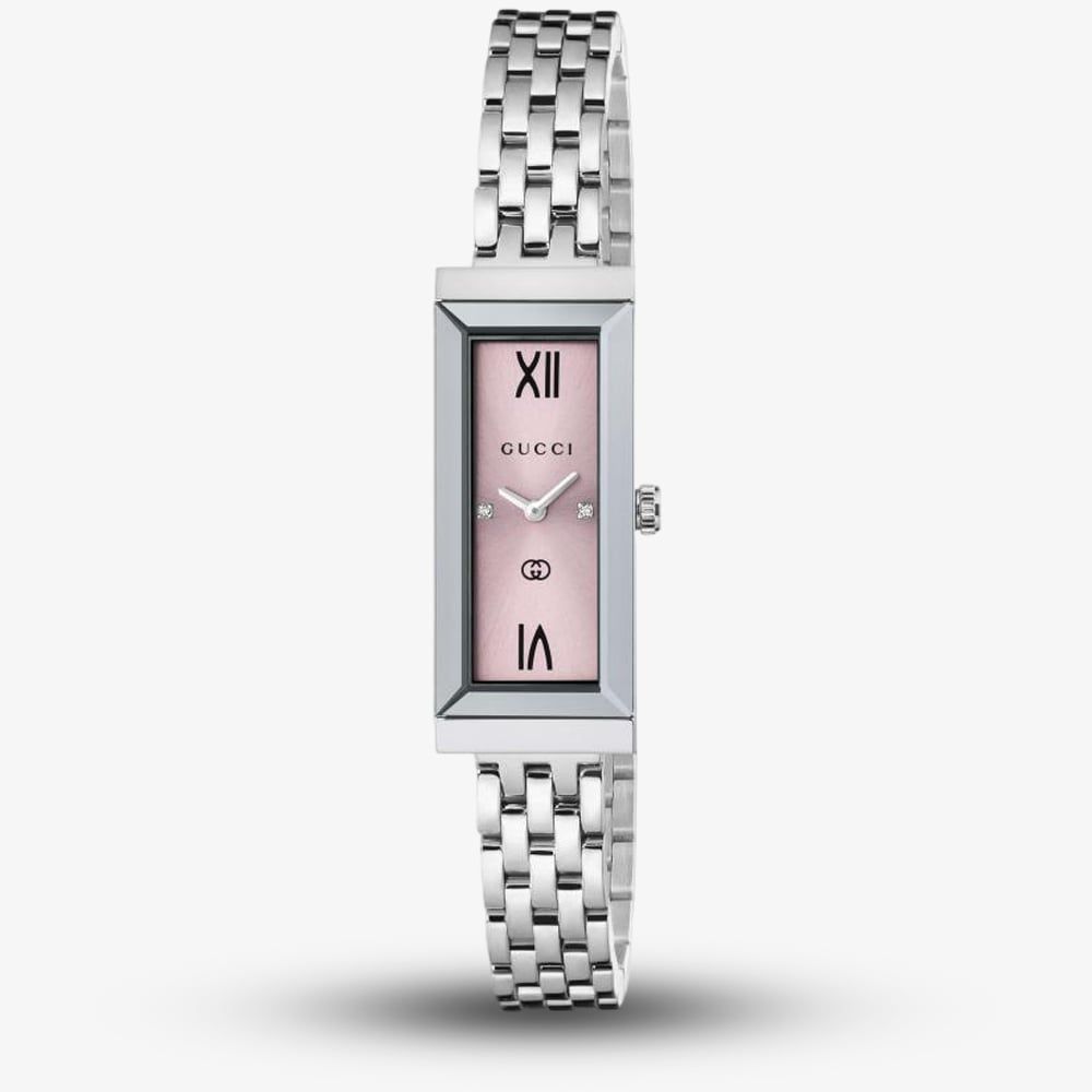 Indiamart Gucci Women's Wrist Watch Steel Ladies Rectangular