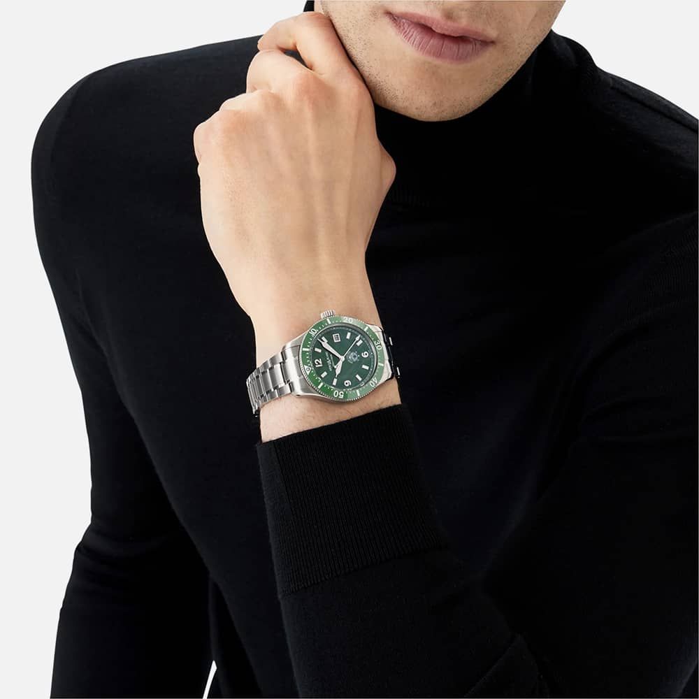 Montblanc 129373 Green Dial Mens Watch - thbaker.co.uk