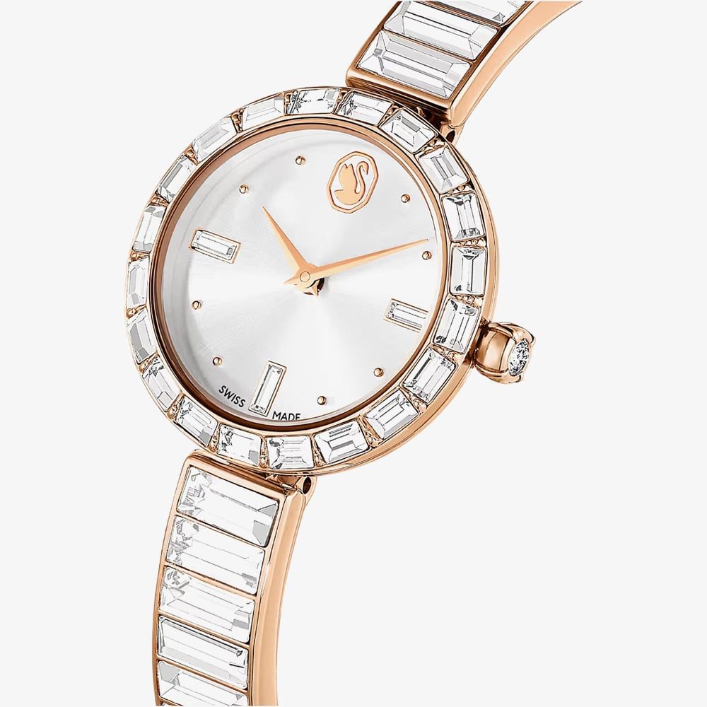Swiss Made Swarovski Crystal Bangle Watch Swarovski Dextera Bangle