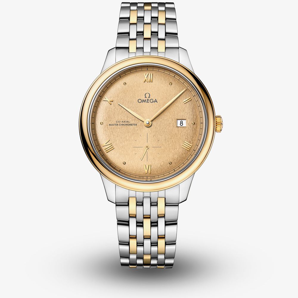 OMEGA Champagne Dial Mens Watch