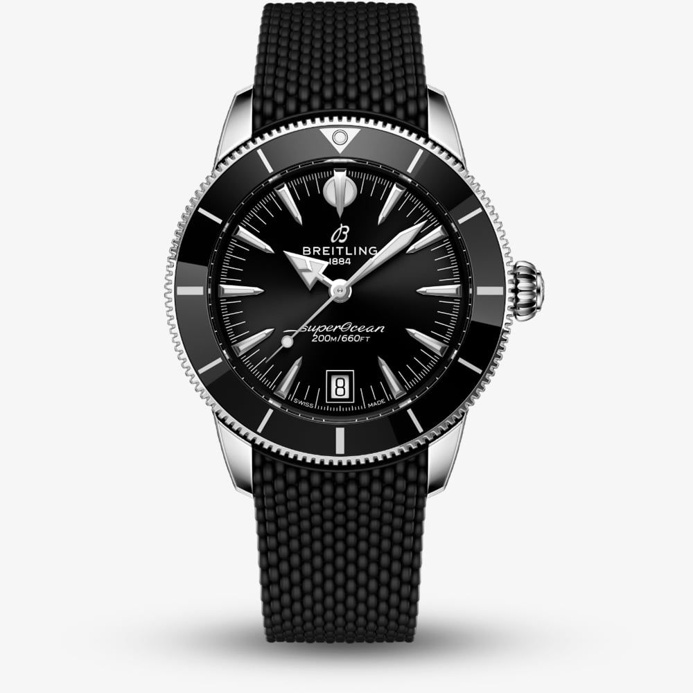 Breitling AB3112241B1S1 Mens Superocean Heritage 44mm Black Watch