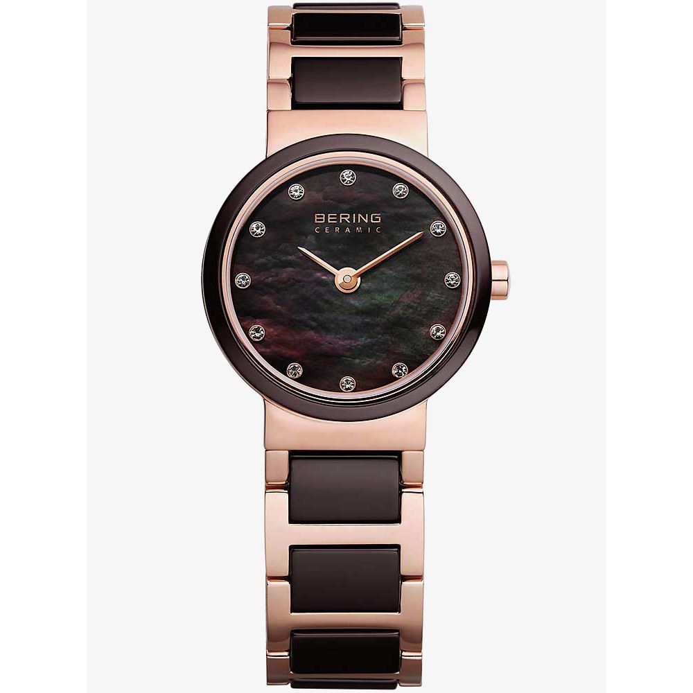 Bering 10725-765 Crystal Mother of Pearl Ladies Watch