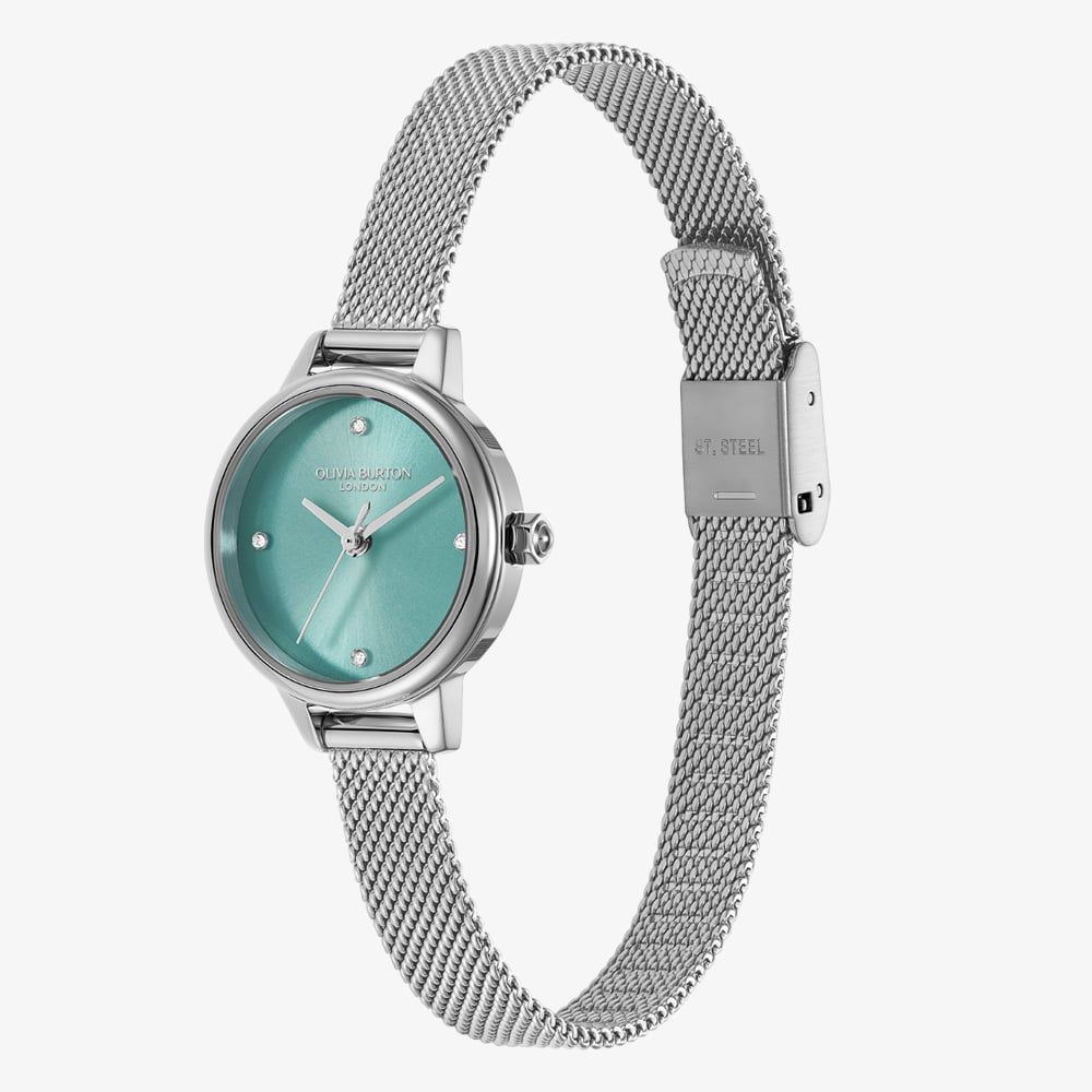 Olivia Burton 24000245 Ladies Mini Classic Green Dial Watch