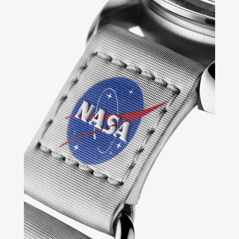 OMEGA 032CWZ016040 Speedmaster Moonwatch Grey Velcro Watch Strap