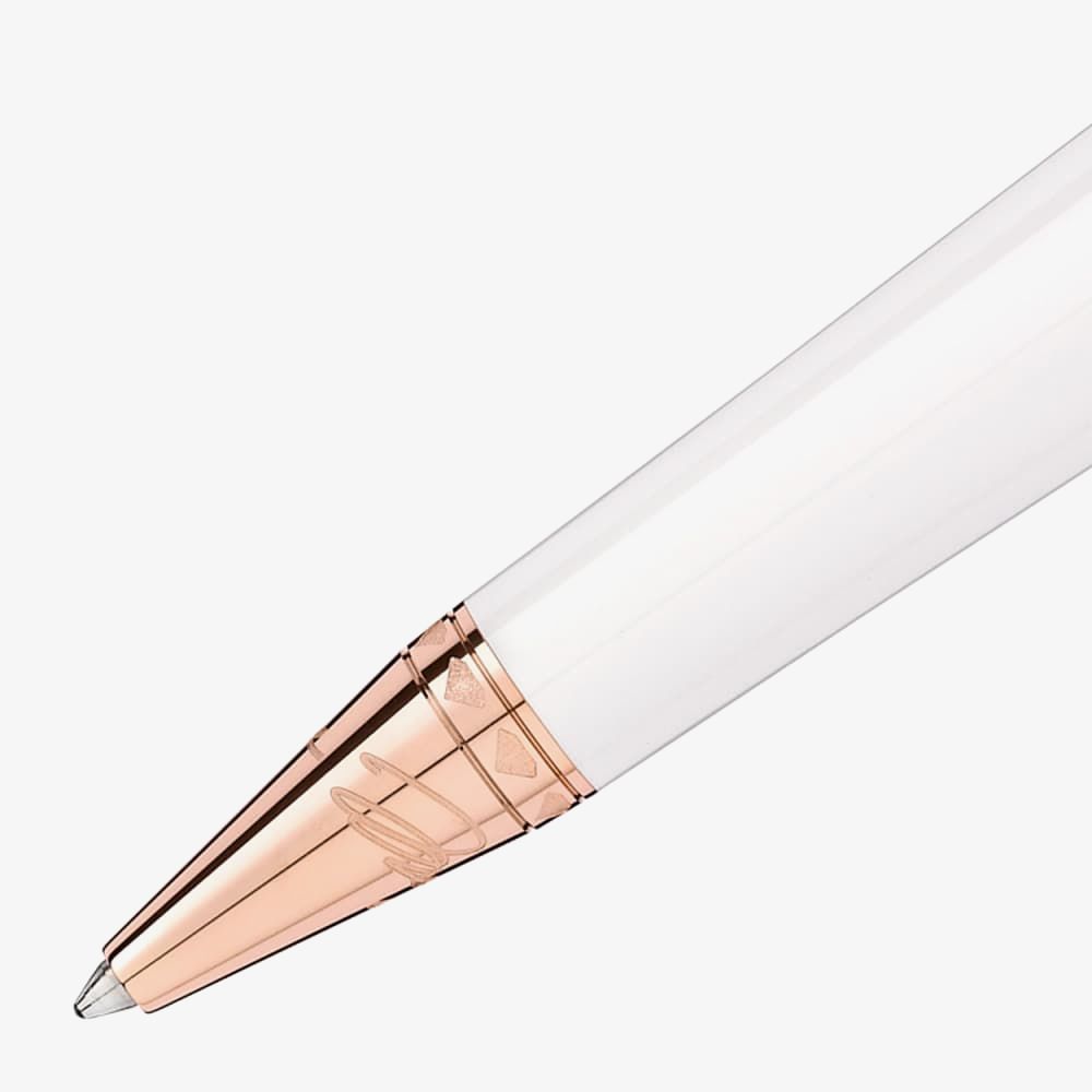 Montblanc 132122 Marilyn Monroe White Pearl Ballpoint Pen  