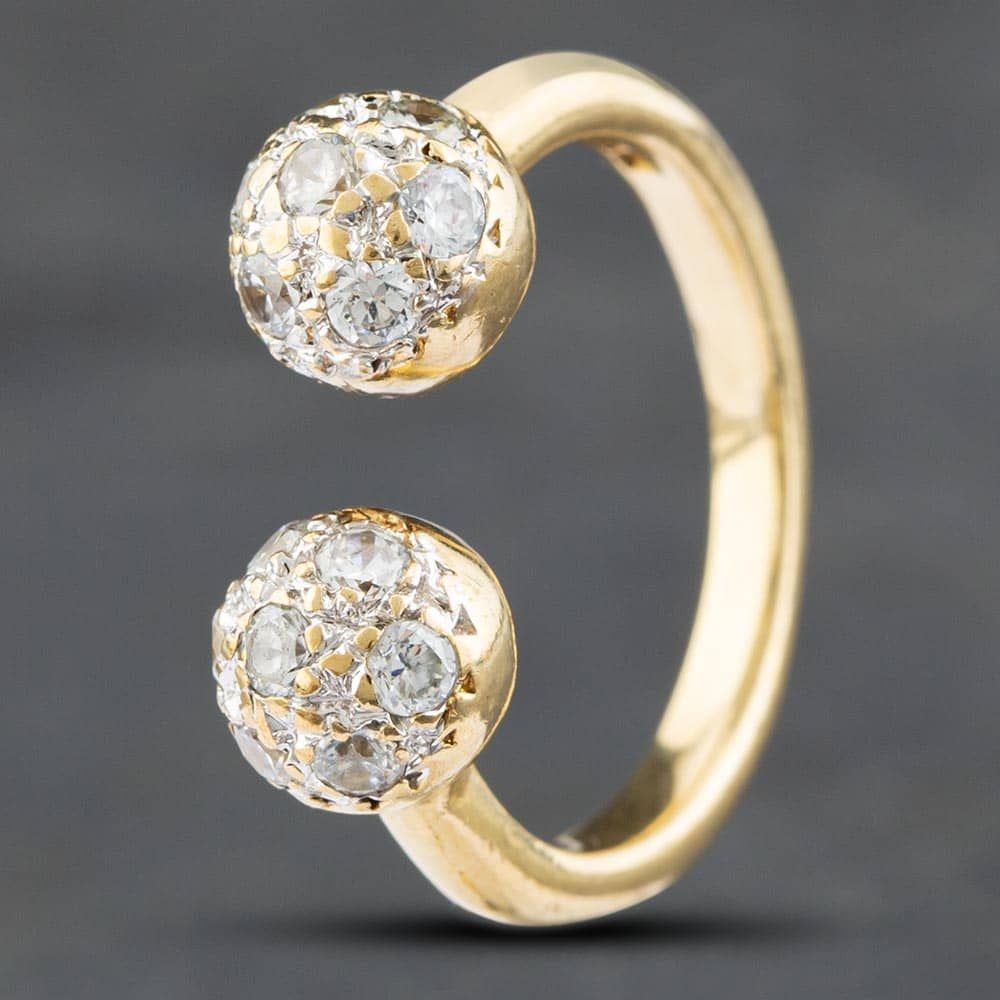 TOMWOOD angel coin ring 60g Children's 14ct Yellow Gold Cubic