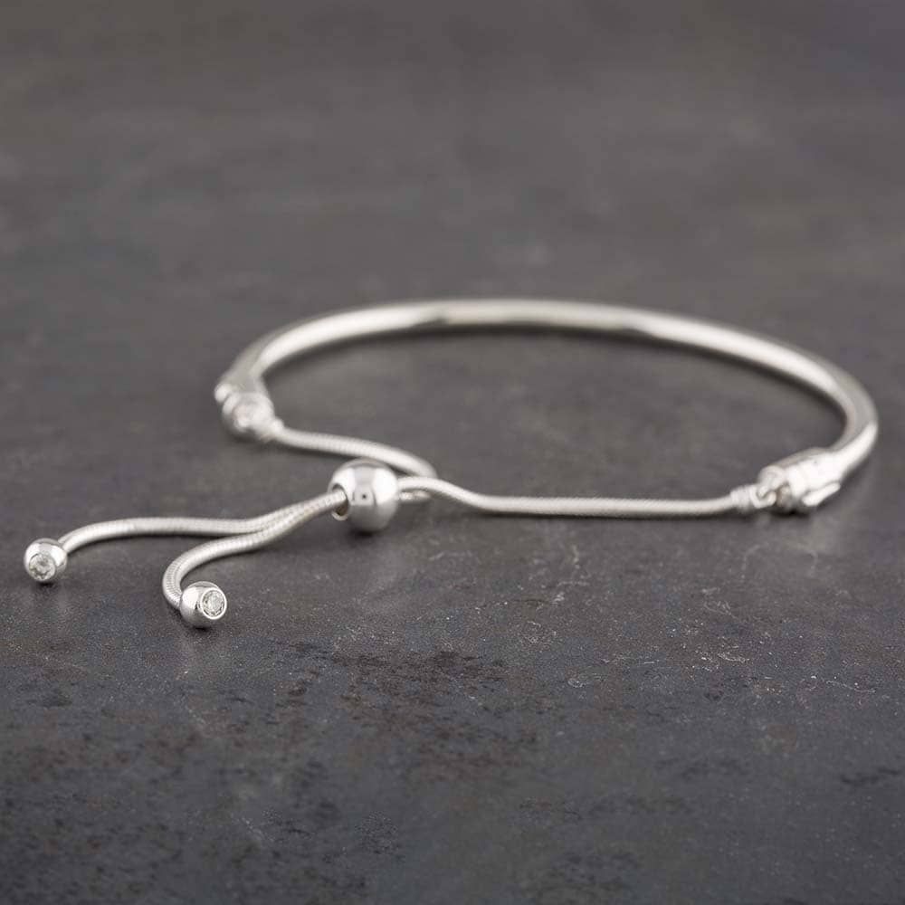 Second Hand Pandora Moments Toggle 19cm Plain Bangle
