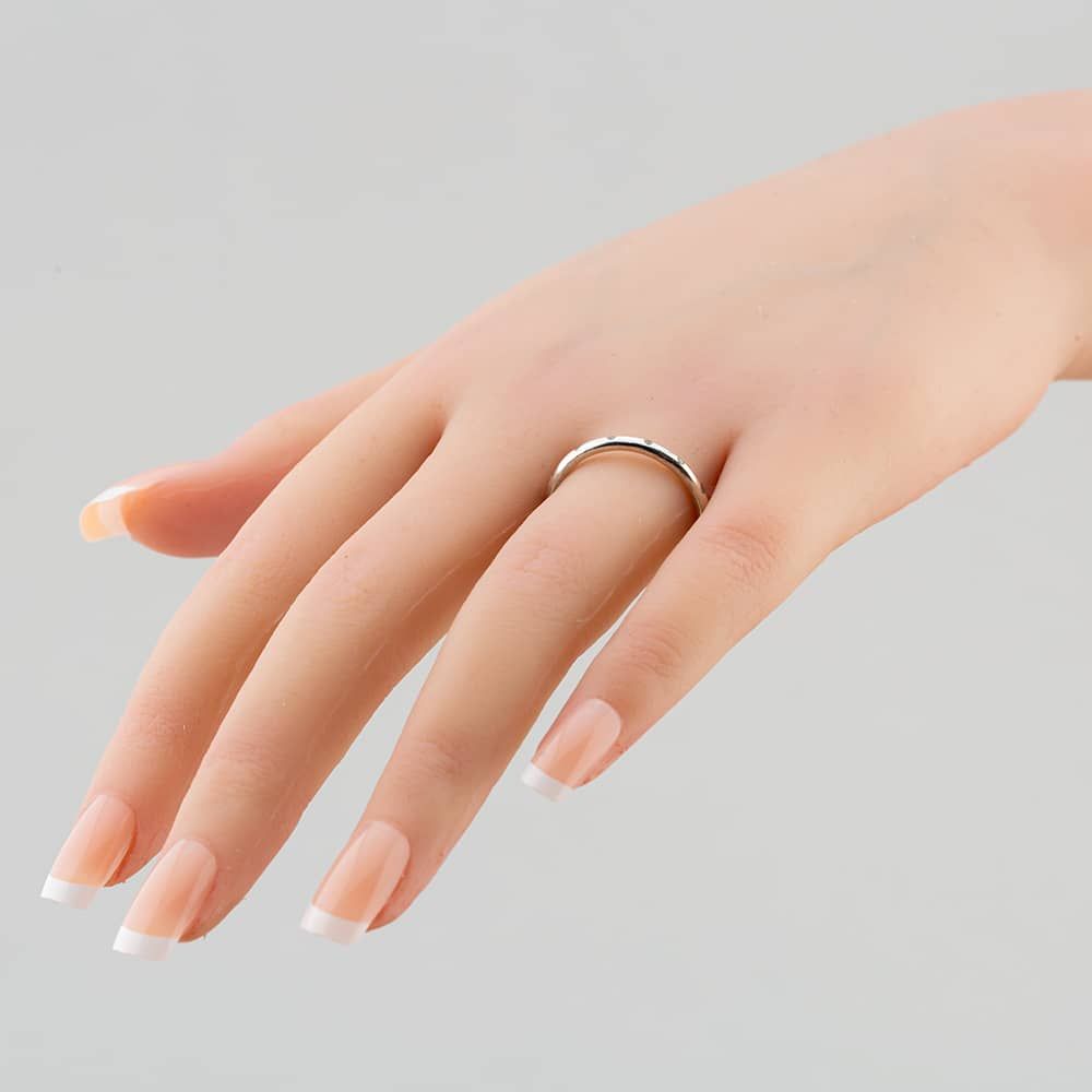 Second Hand Pandora Silver Simple Sparkling Cubic Zirconia Ring - Main Image