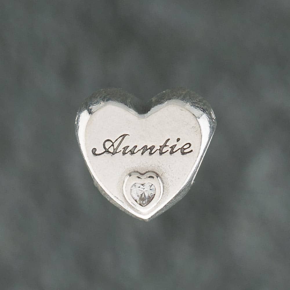Heart Charm Pandora Auntie Charm Auntie's Love Heart Charm