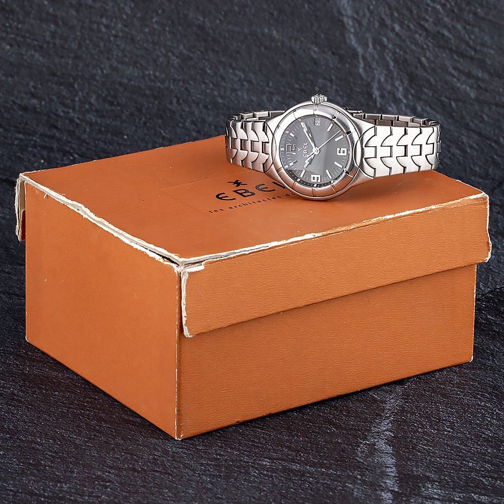 Second Hand Ebel 4410546 Grey Dial Mens Watch thbaker.co.uk