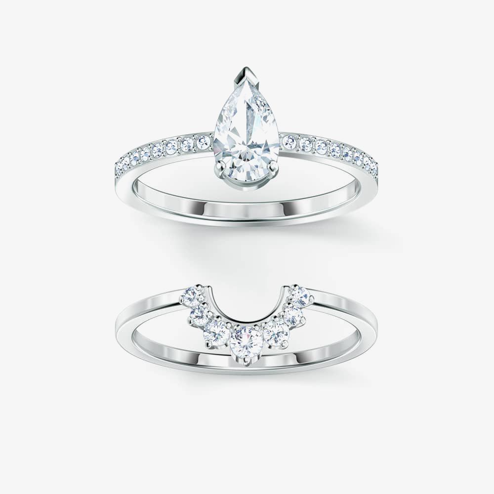≡ SWAROVSKI Ring for women - Buy or Sell your Designer rings - Vestiaire  Collective