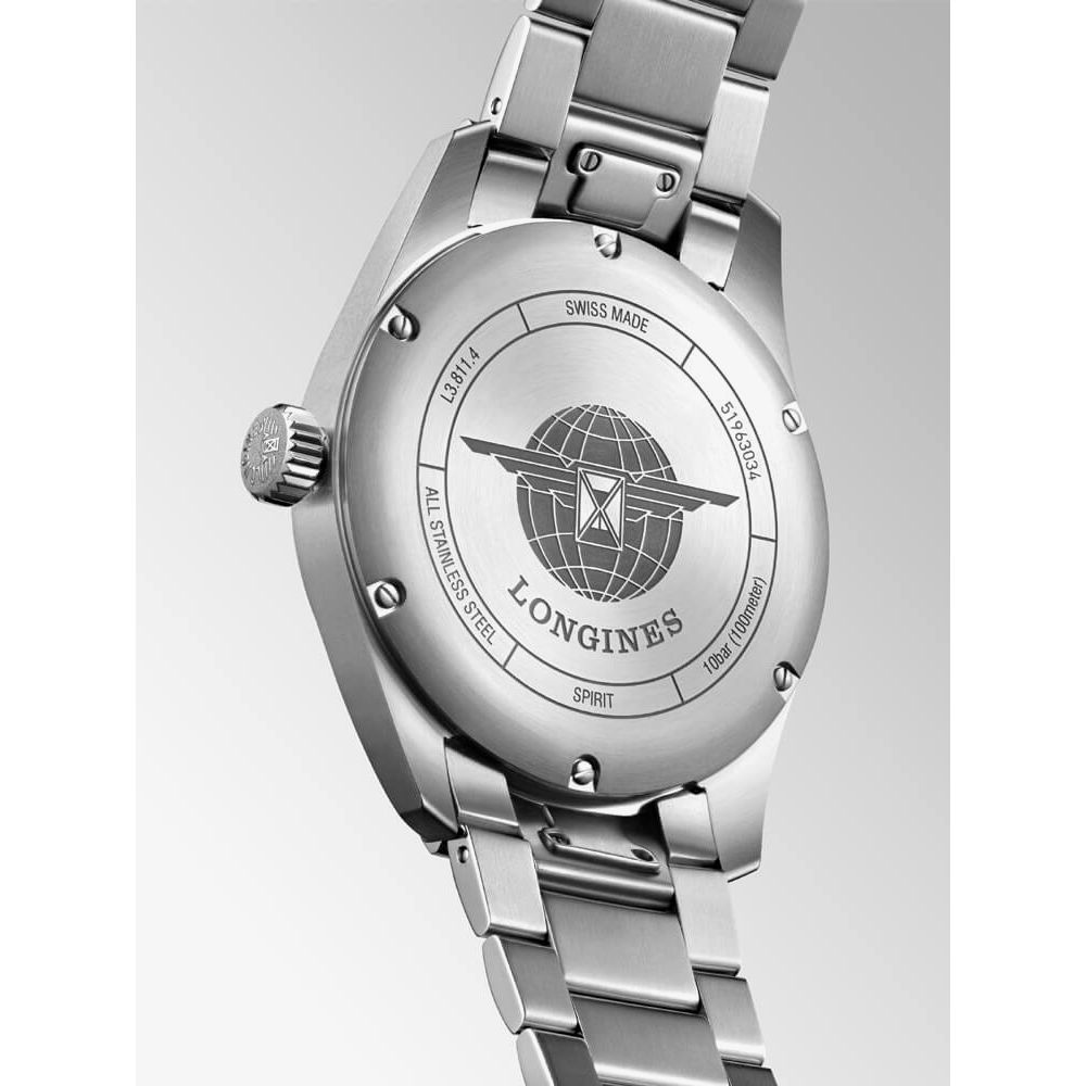 Longines L3.811.4.03.6 Spirit Green Dial Mens Watch thbaker.co.uk