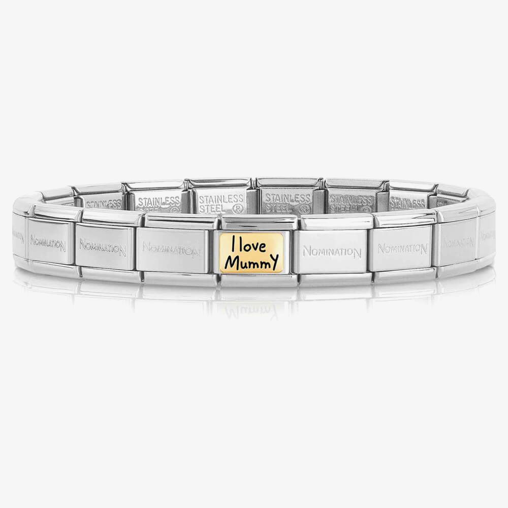 My Hero Stainless Steel Dad Nomination Bracelet Nomination