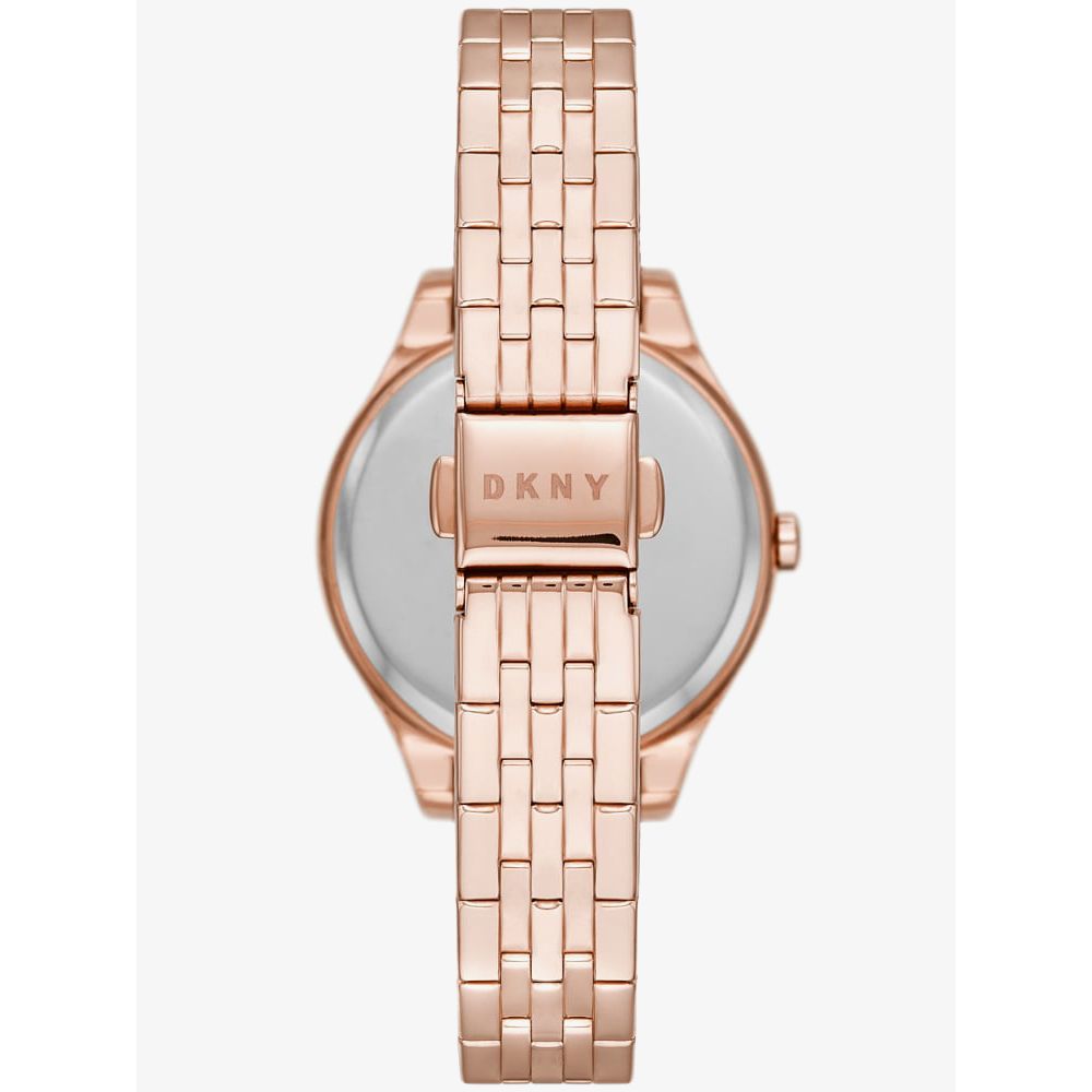 DKNY Women's Parsons Quartz Stainless Steel Dress Watch, Color: Rose Gold (Model: NY2977)並行輸入品 DKNY Parsons Quartz Silver Dial Ladies Watch NY2946 674188271189