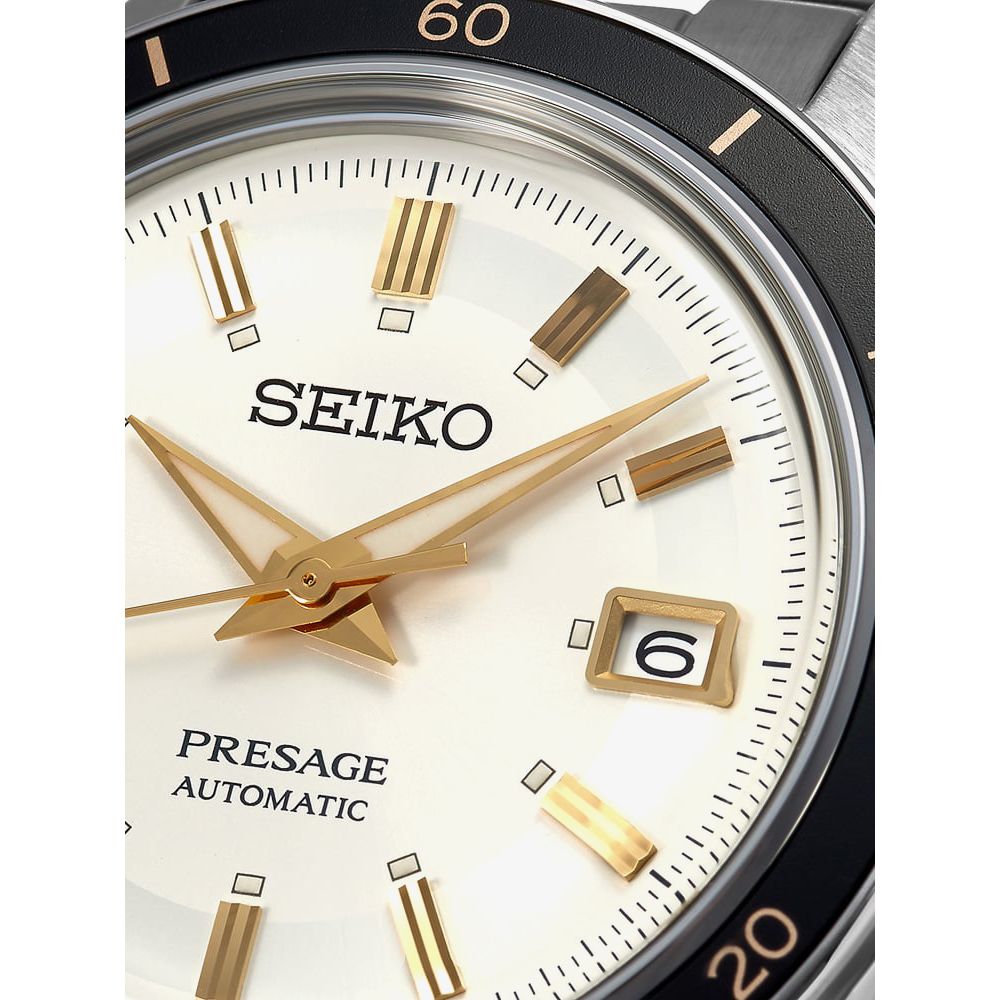 Seiko Mens Presage Style 60's Watch SRPG03J1 | T.H. Baker Family Jewellers