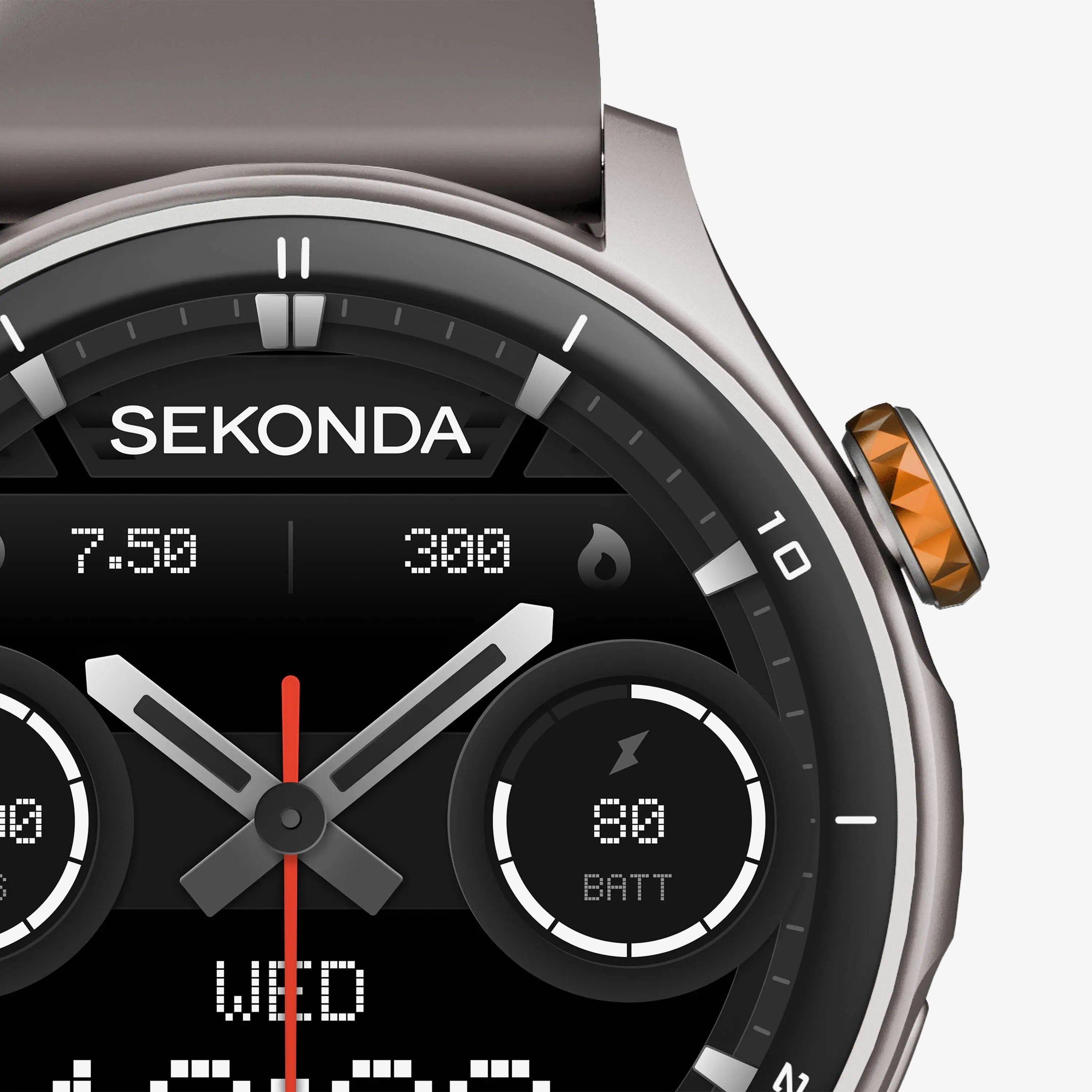 Sekonda 30238 Mens Active Pro Hybrid Silver Smartwatch