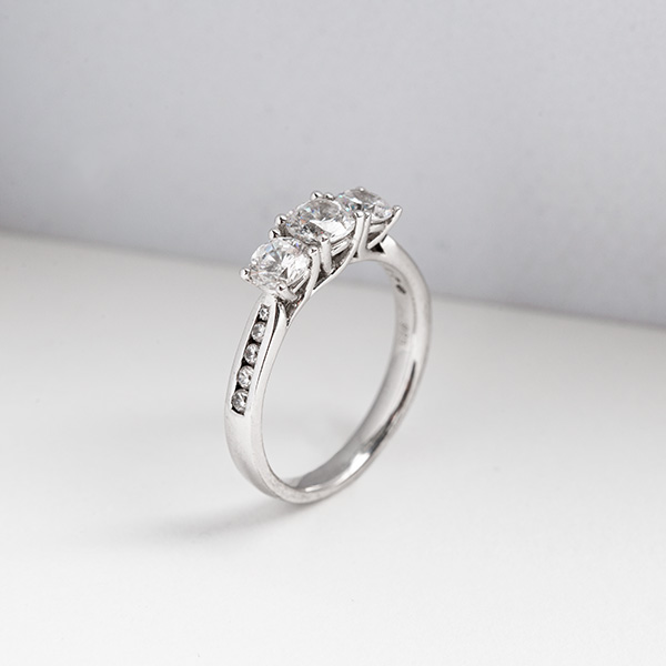 Trilogy Engagement Ring