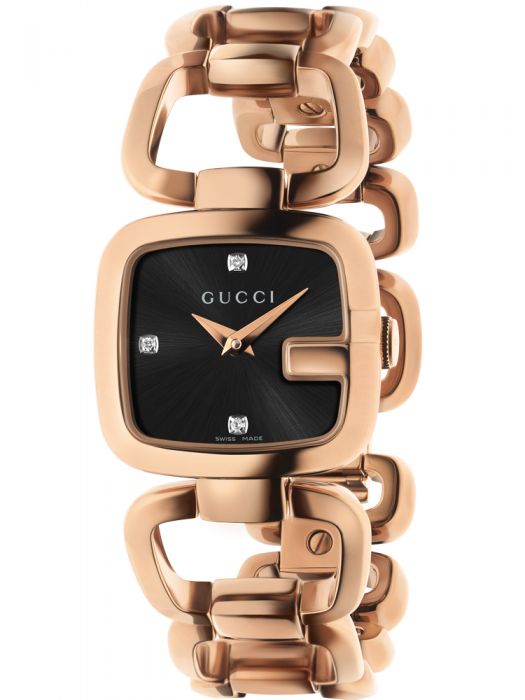 platinum and gold finish gents and ladies watch set