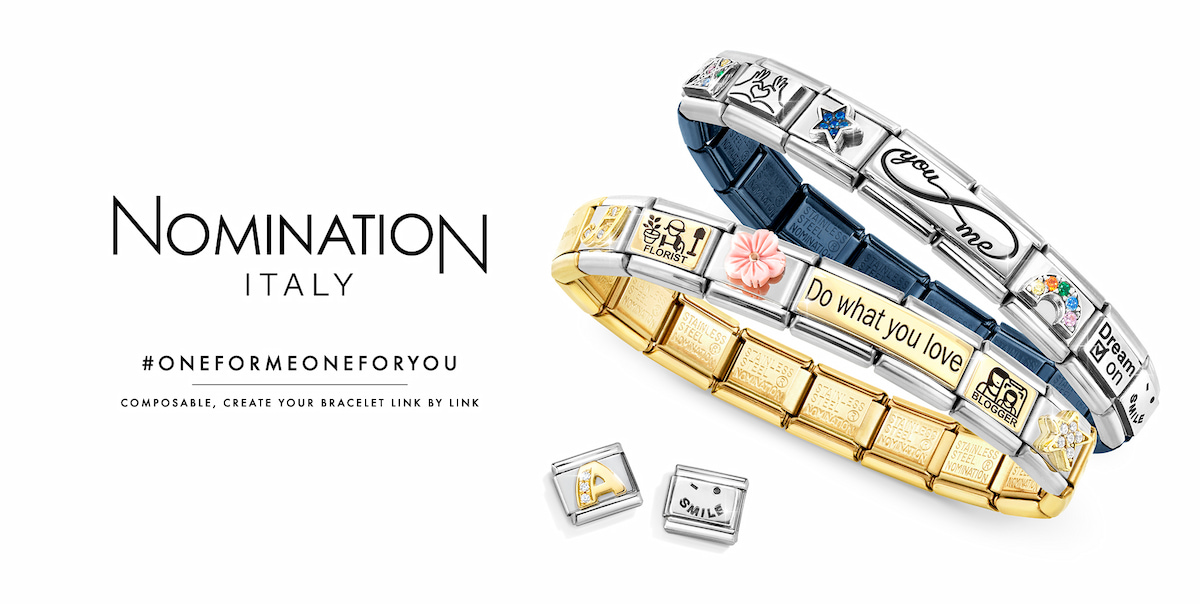 Classic Composable Bracelet with July Birthstone  Nomination